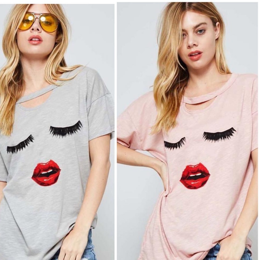 Pink Oversized Tee